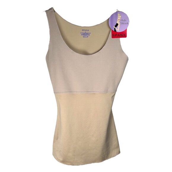 Spanx Small Compression Nude Tank Top Camisole Figure Flattering - Picture 1 of 4